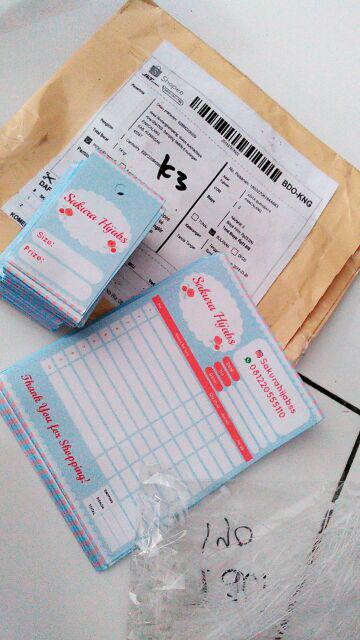 Hangtag Label Harga Baju / Pakaian / Barang Shabby Chic