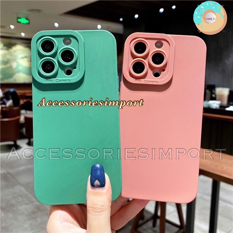 SOFTCASE PROCAMERA SAMSUNG A10S/ A20S/ A12/ A31/ A51/ A71/ A32 4G 5G/ A52/ A52S/ A72/ M12/ TPU SILIKON CASE MACARON PRO CAMERA