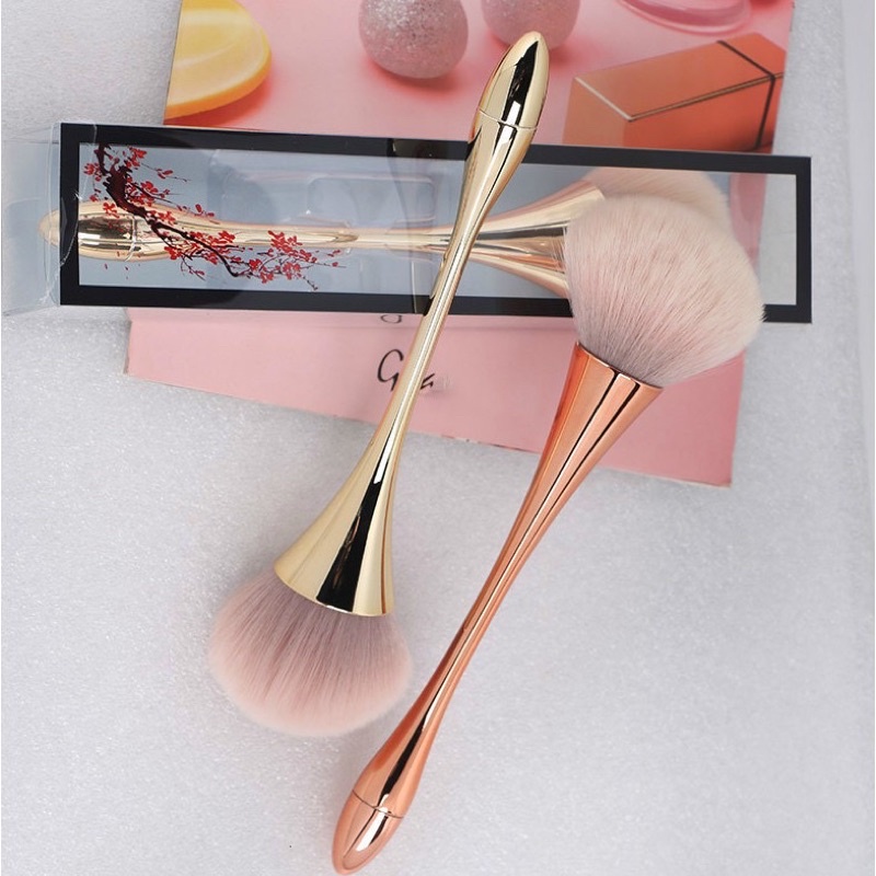 GOLD/ROSE GOLD KUAS MAKEUP BLUSH ON - BRUSH