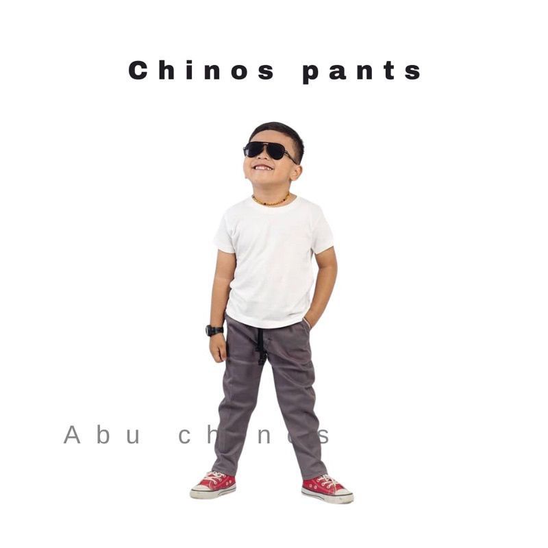 (COD) Celana Chino Anak Panjang Umur 1 - 13 Tahun Cewe Cowo Unisex Bahan Katun