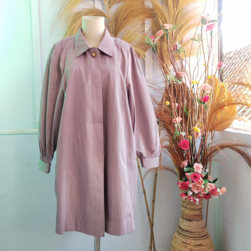 (Jumbo LD 120) PL Coat Lavender (Brand "LENAL") Kode 365 Preloved Coat
