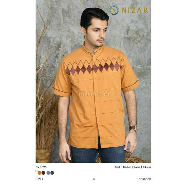  Baju  koko  Nizar  2021  WA Shopee Indonesia