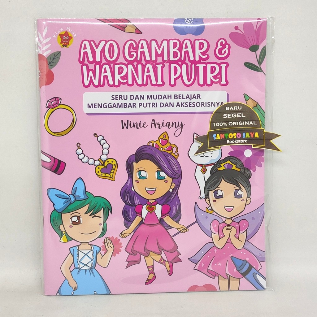 Ayo Gambar & Warnai Putri oleh Winie Ariany