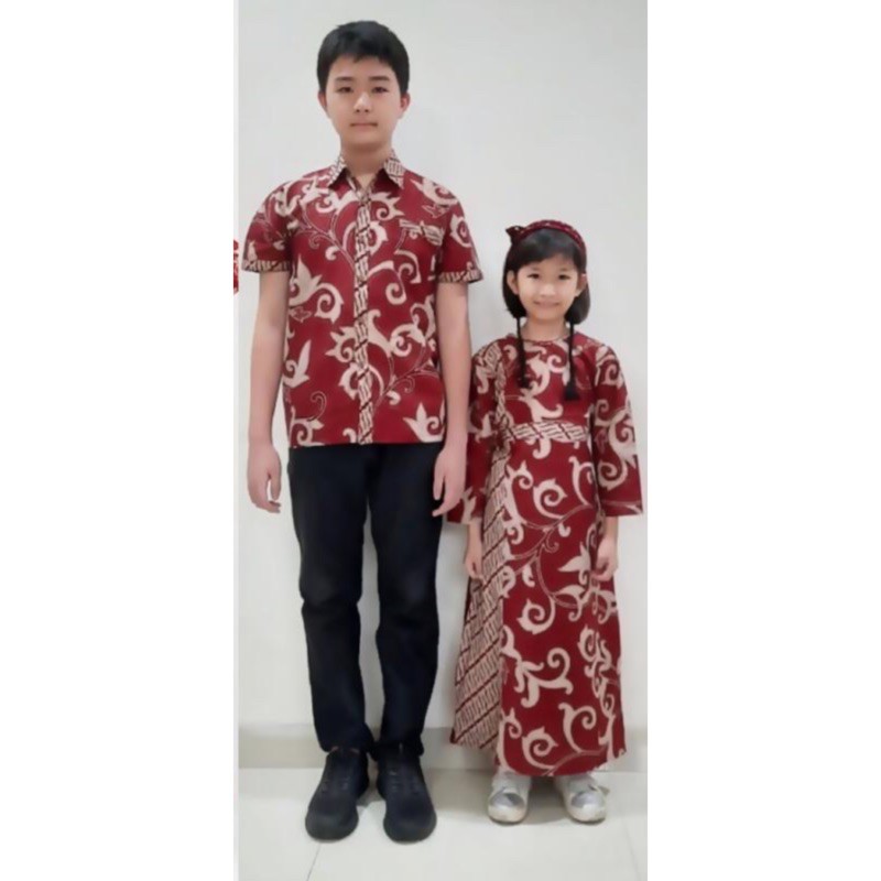 GAMIS ANAK / BATIK ANAK / COUPLE ANAK / BATIK SRAGAM / BATIK MURAH / GROSIR BATIK #LAKSITABATIK