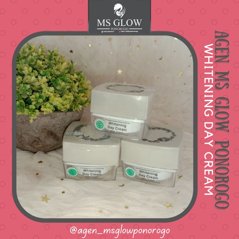 [Agen MS Glow Ponorogo] MS GLOW WHITENING DAY CREAM