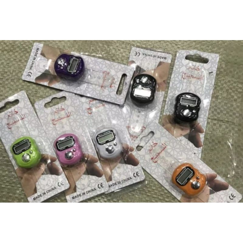 TASBIH DIGITAL FINGER COUNTER, WARNA DIKIRIM ACAK