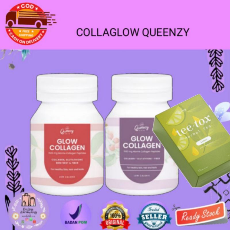 

COLLAGLOW QUEENZY BPOM 55GRAM