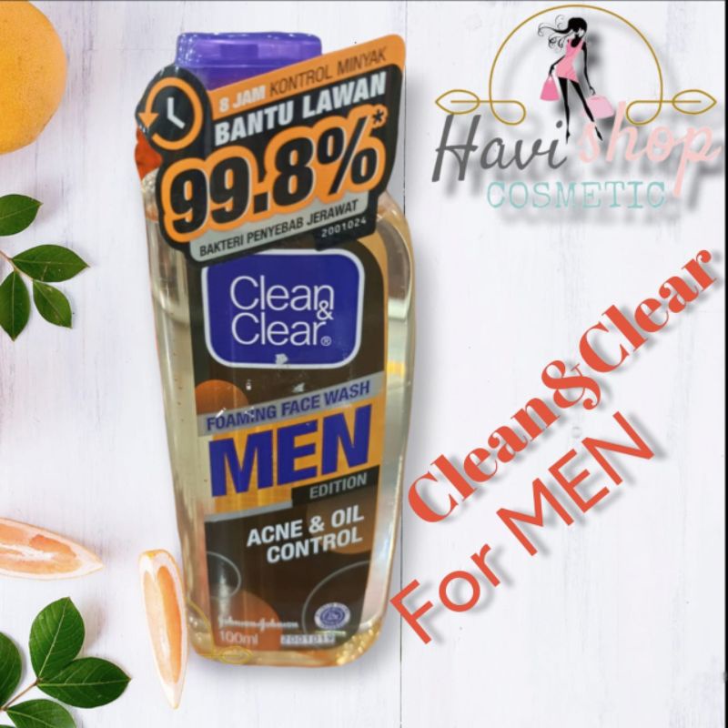 Sabun cuci muka MEN clean& clear