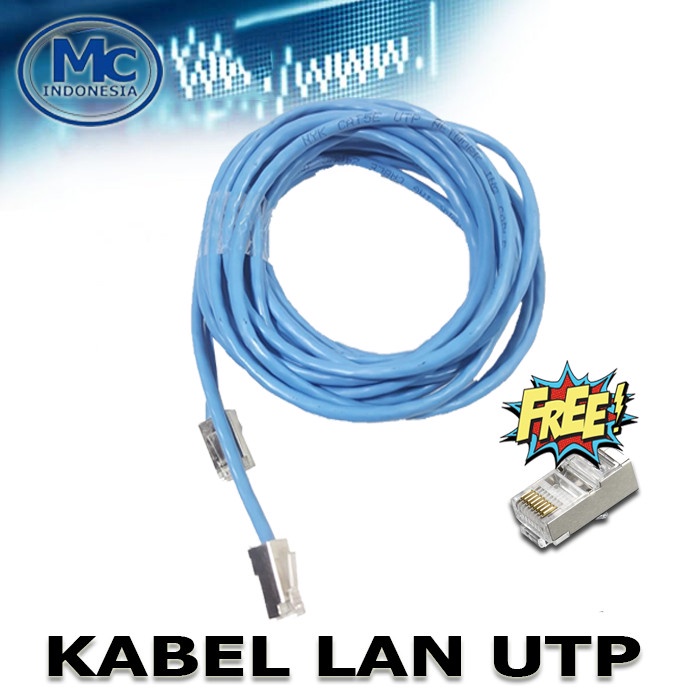 KABEL LAN UTP RJ45 BESI NYK CAT5e 10 METER - 50 METER