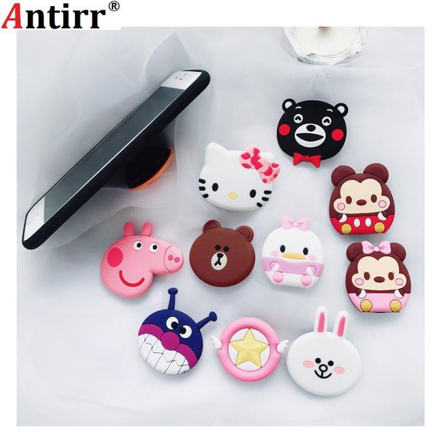 Popsocket 3D RANDOM motif karakter lucu 3M holder sandaran hp pop socket