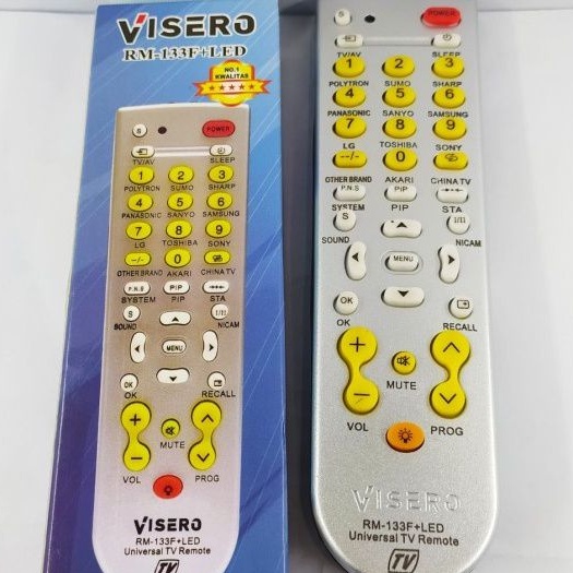 Remot Visero TV Universal RM-133