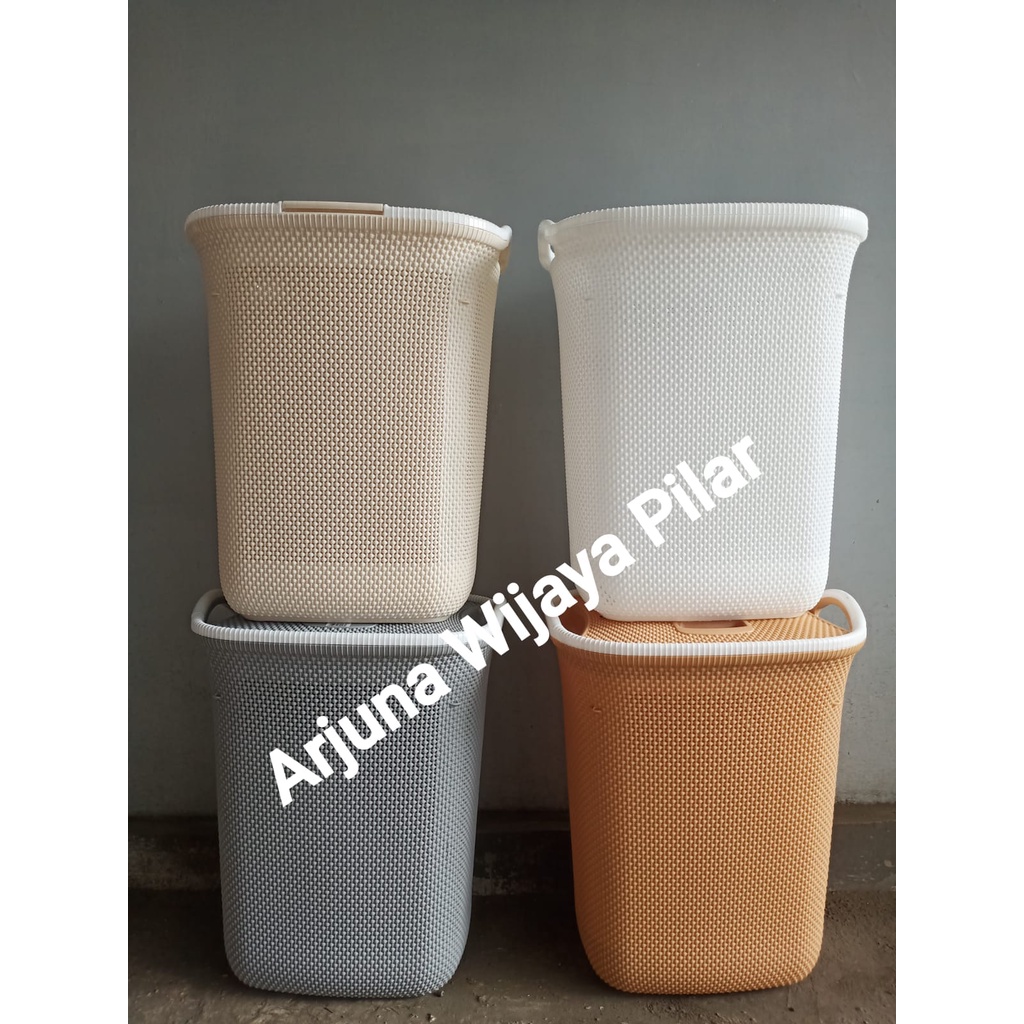 Laundry Basket Club Honeycomb CHLB - 801 - Keranjang Pakaian Dengan Tutup WARNA RANDOM