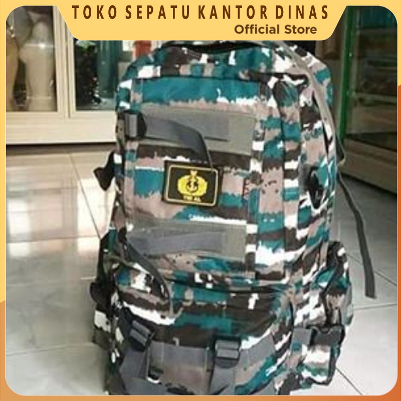 Tas Punggung Lebanon Loreng TNI-AL Ransel Loreng