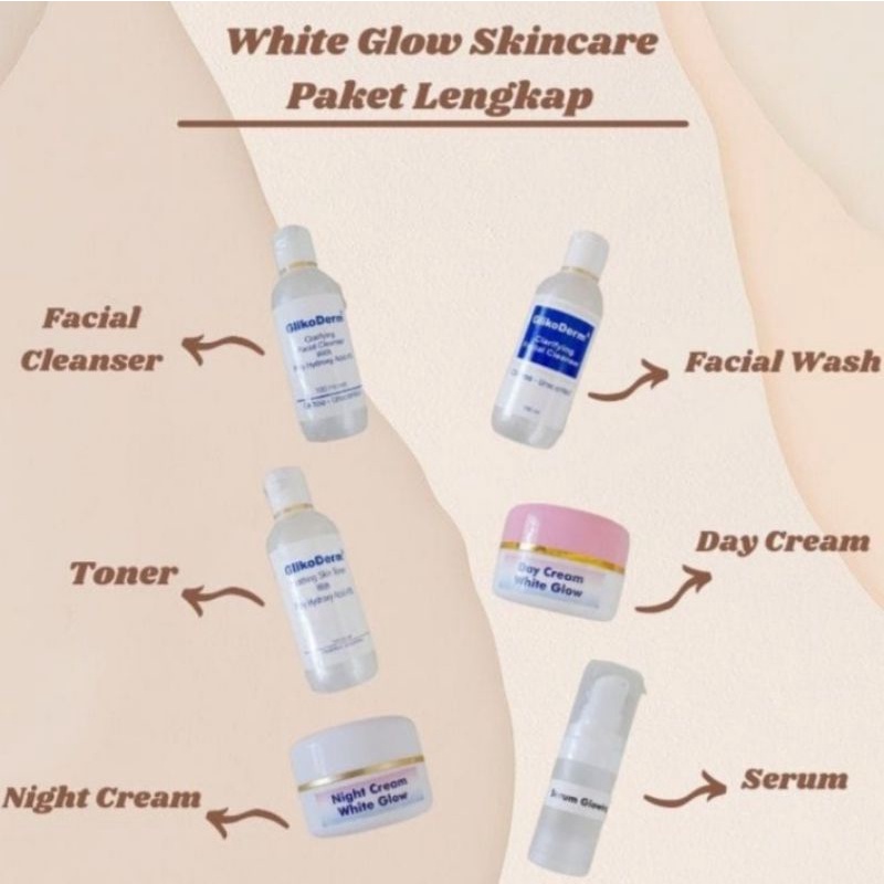 White Glow Skincare Paket Lengkap