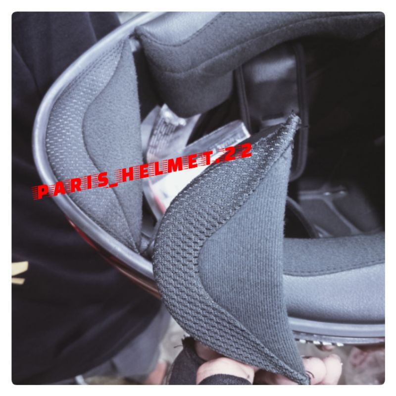 chindguard/busah dagu helm kyt K2 rider