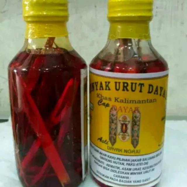 

MINYAK URUT DAYAK ORIGINAL 100% - Membantu Mengobati Penyakit Strok