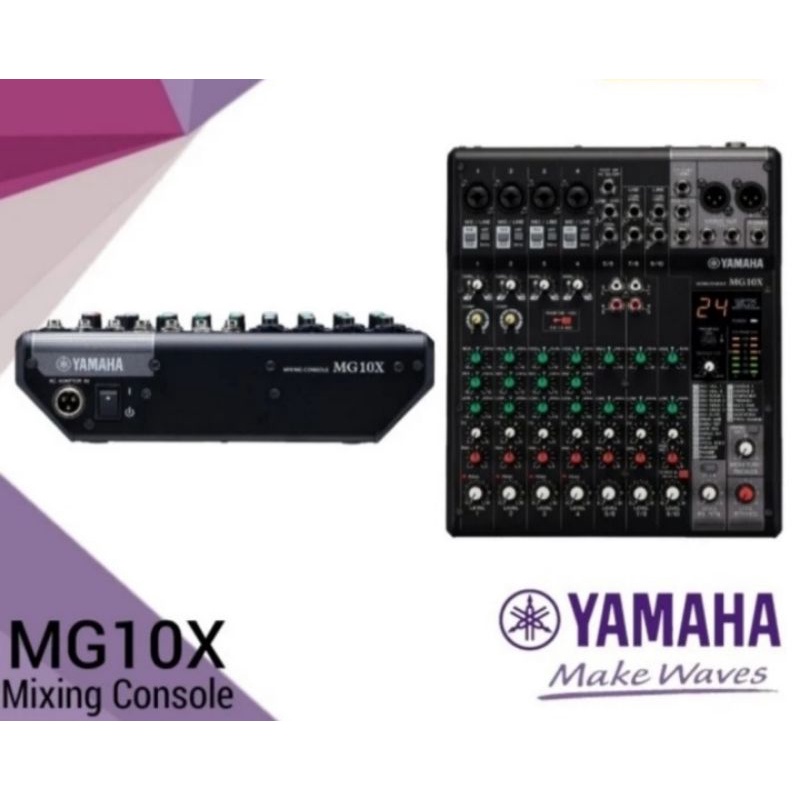 mixer yamaha mg 10x original mixer audio yamaha mg 10x original