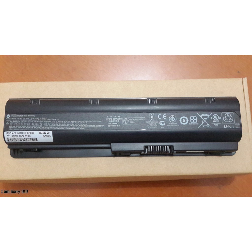 Original Baterai Laptop HP Compaq CQ42, CQ43, CQ430,