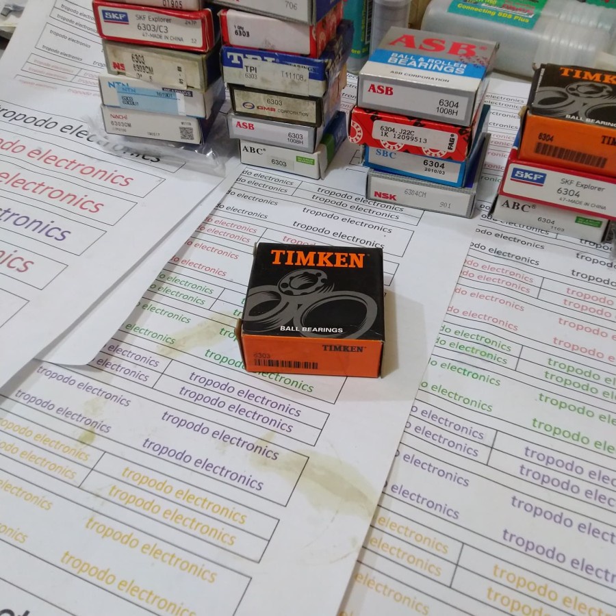 Ball bearing 6303 merk TIMKEN USA