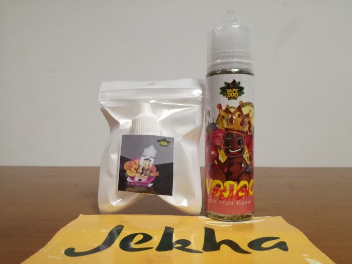 ketengan eceran vapezooo voodoo peach 3mg liquid vape