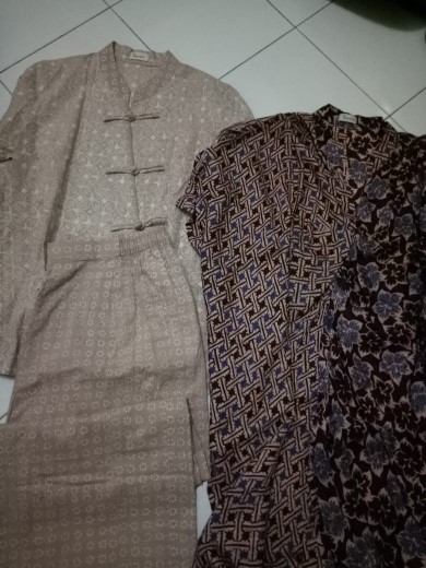 Kaftan Tunik Batik Cap Viscos