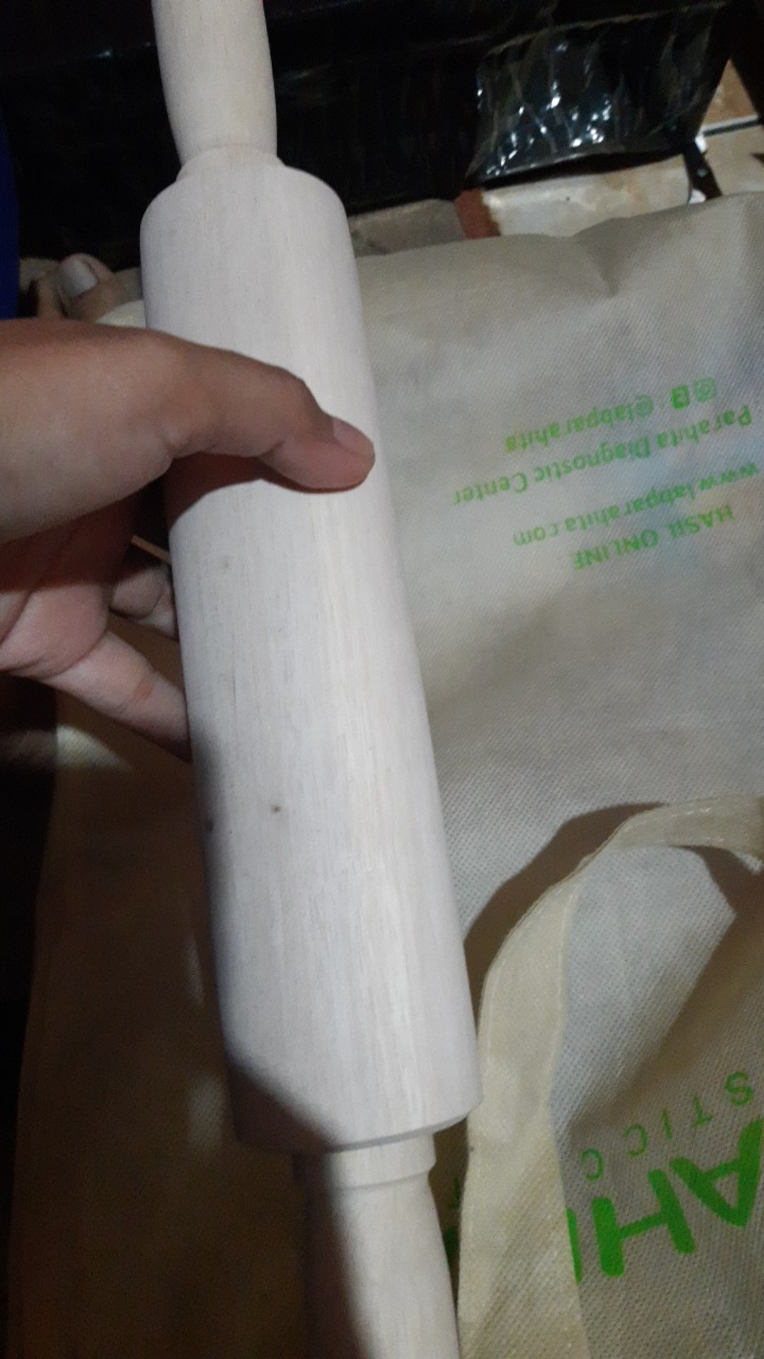 Rolling Kayu Gilesan Kayu Rolling Adonan Kue Gilesan Kue Pemipih Adonan Memutar