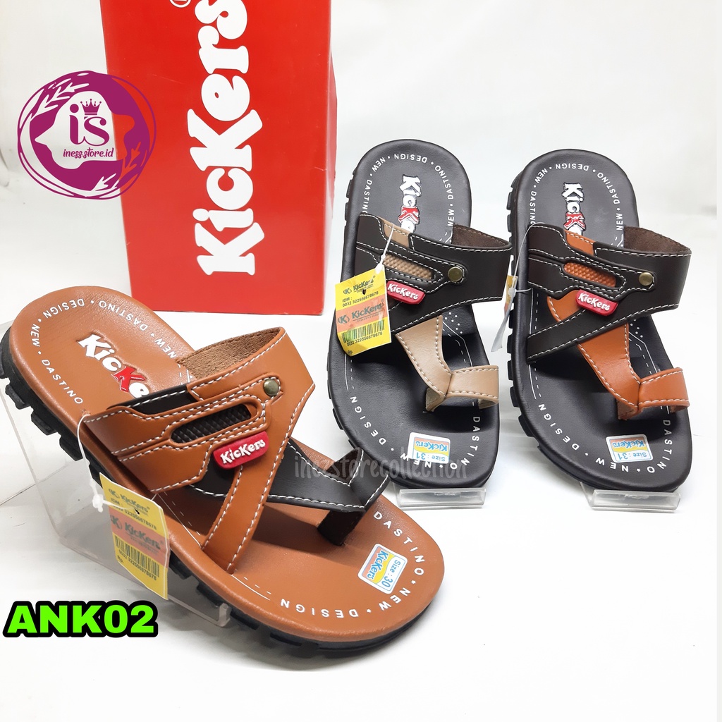 SANDAL ANAK LAKI-LAKI KICKERS TERPOPULER SIZE 28-37 KODE ANK02 MURAH