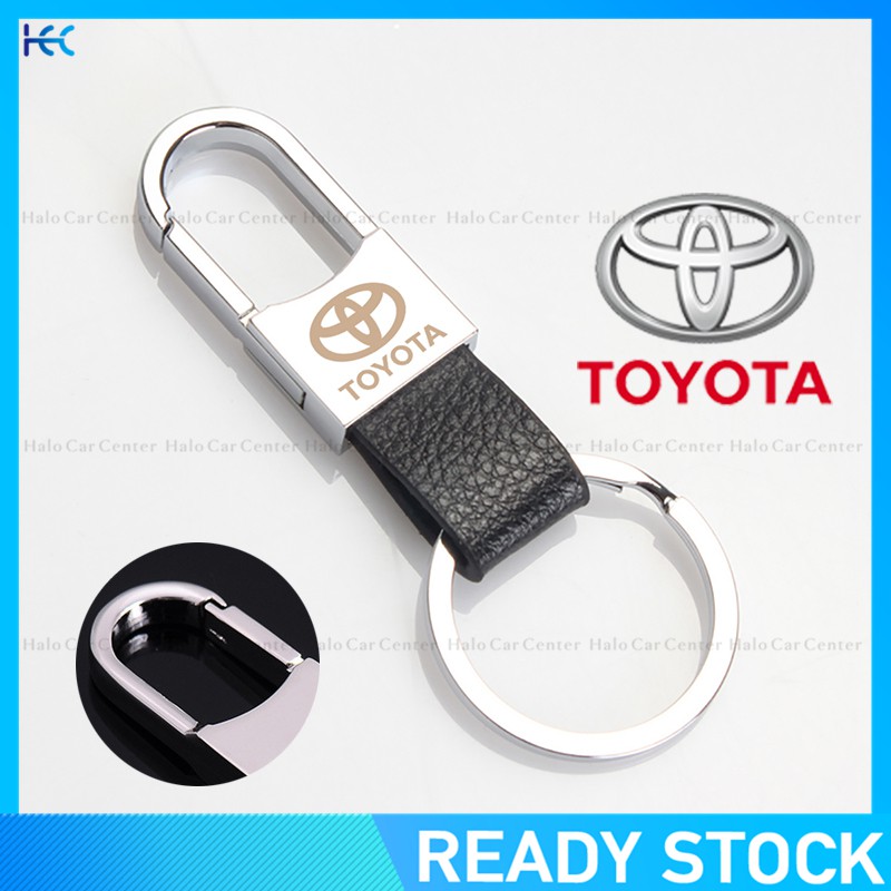 【Ready Stock】 Leather Strap Keyring Motorcycle Keychain Car keychain for car