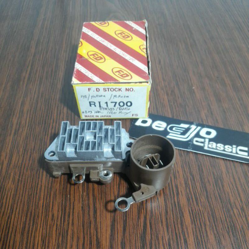IC Regulator Alternator SUZUKI FUTURA CLASSY FEROZA 12v kaki 3 merk FD JAPAN IC dinamo ampere amper 