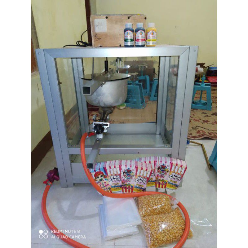 Mesin Popcorn Fullset || Mesin Jagung Popcorn ||