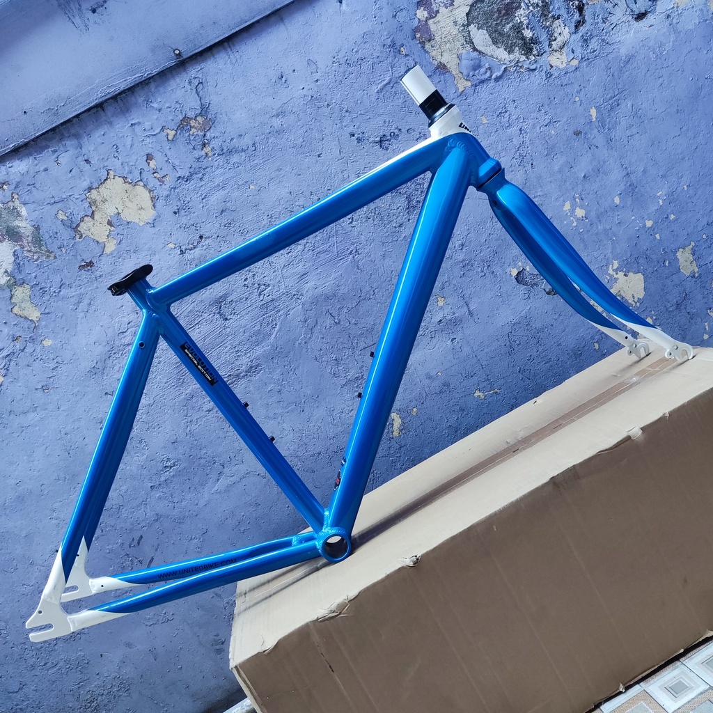 Frame Set Sepeda Fixie Fix Gear United Evolution Alloy