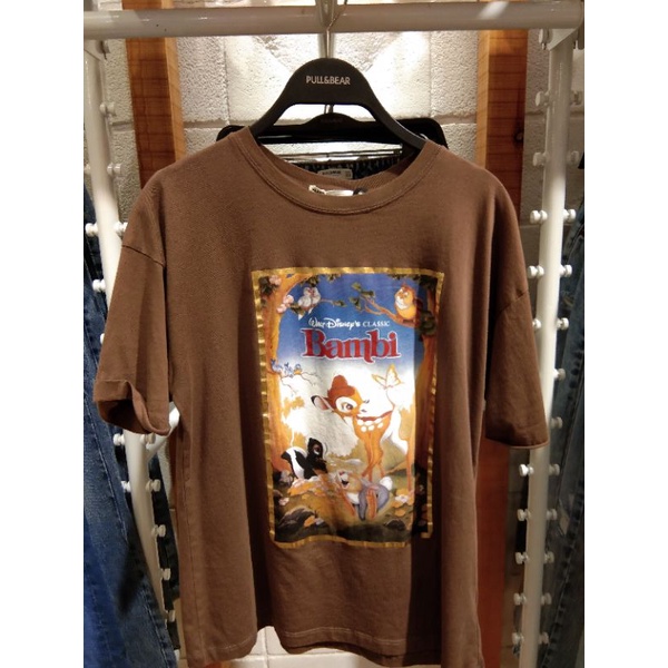 JASTIP PULL&BEAR Tshirt / Kaos Walt Disney's Classic Bambi
