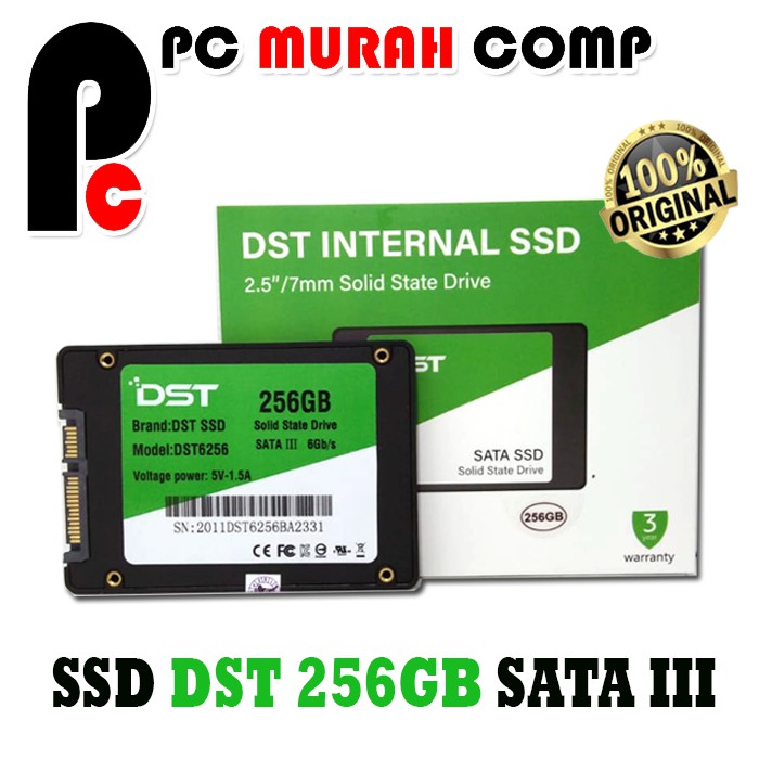 SSD 256GB SATA DST DAN HDD CADDY SATA TO DVD TO HDD