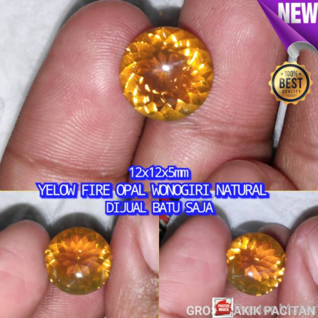 FIRE OPAL WONOGIRI NATURAL DIJUAL BATU AJA