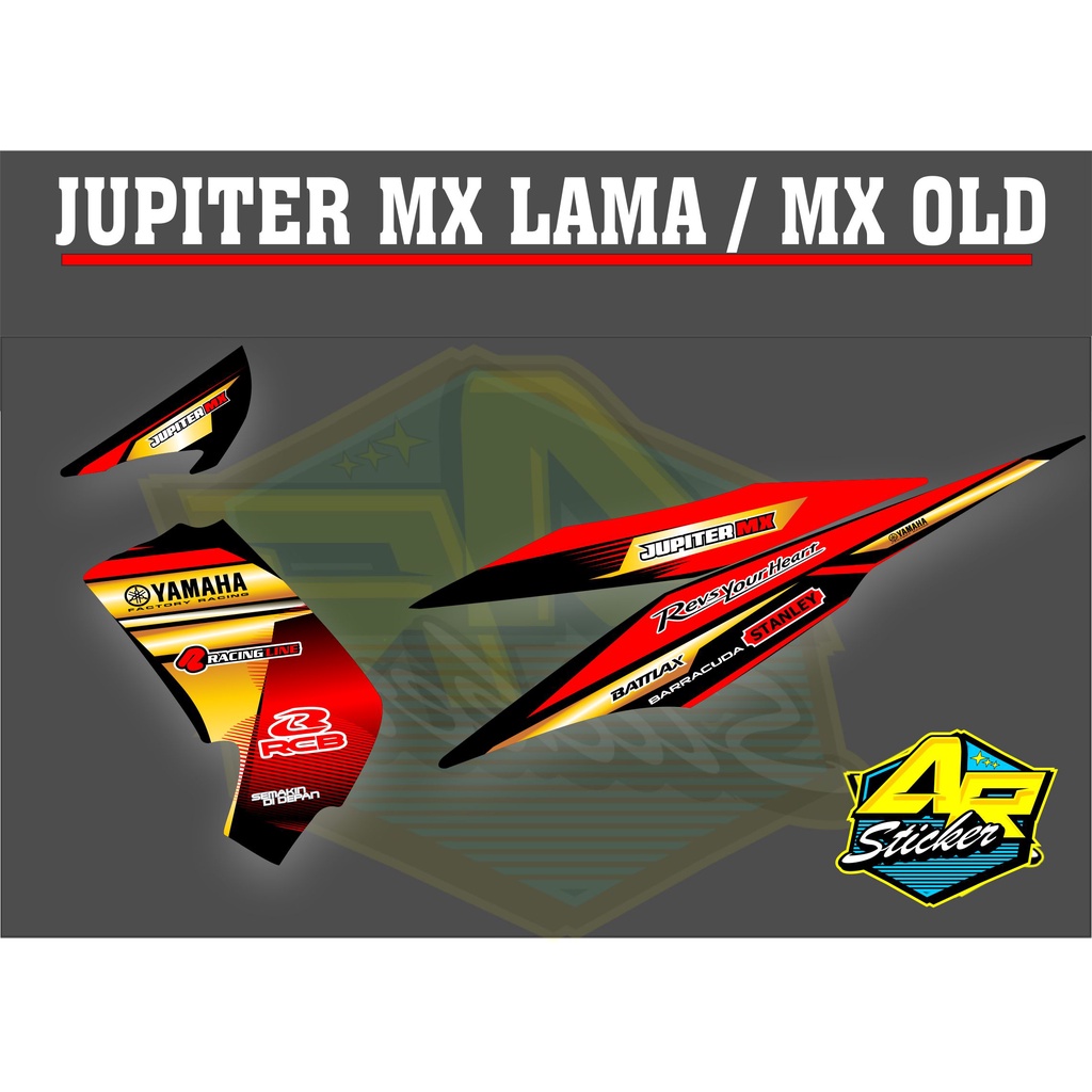 (COD) Striping Jupiter Mx Old / Striping Mx Lama / Sticker Jupiter Mx / Striping Mx Old / Stripping 