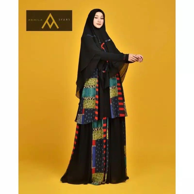 ZANNA DRESS SET Armila Syari Premium | Syari Mewah | Syari Jumbo