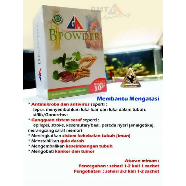 OBAT HERBAL GM B'POWDER