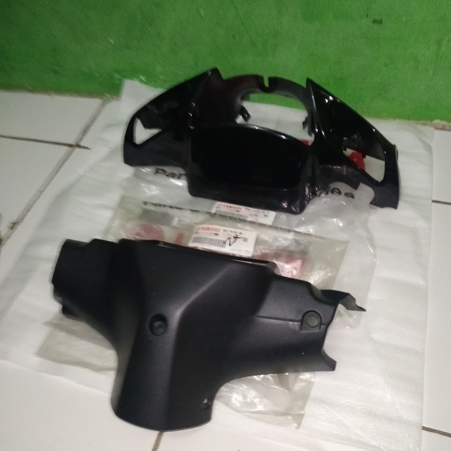 batok depan belakang set hitam f1zr ori ygp original yamaha fizr fiz f1z r kopling cover handle