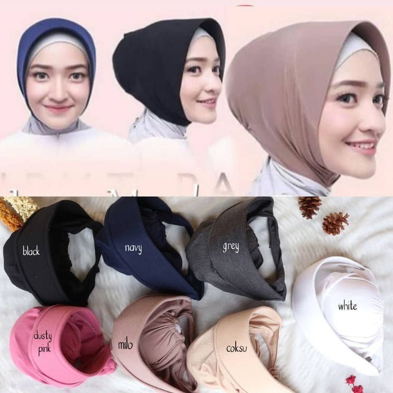 CIPUT TOPI PET MARSYA CEPOL.Konde bisa dilepas pasang(Spandex Rayon)(Grosir&amp;Ecer)