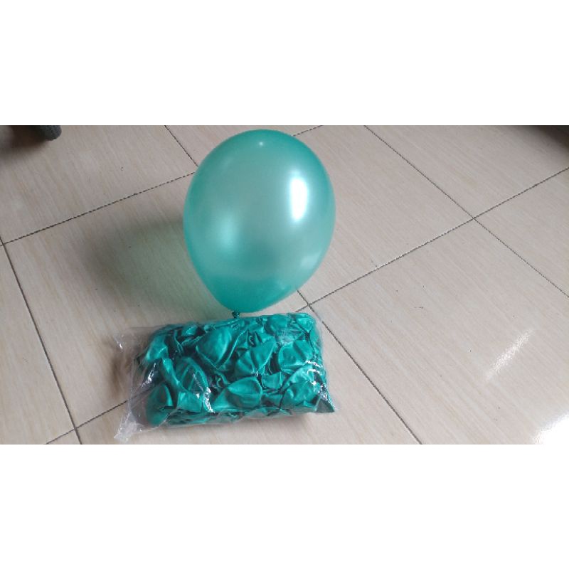 Balon Latex Doff Hijau Tosca Balon Dof Hijau