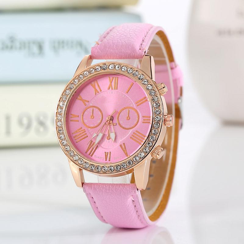 OSM JKT J393 Jam Tangan / Analog Quartz / Jam Tangan Cewek / Watch / Aksesoris Wanita-Pink