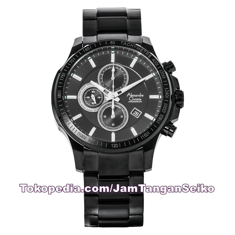 Jam Tangan Pria Alexandre Christie AC 6352 MC BIPBA Original Stainless