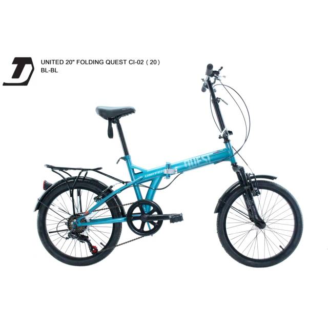 Sepeda Lipat 20 inch United Quest C1-02