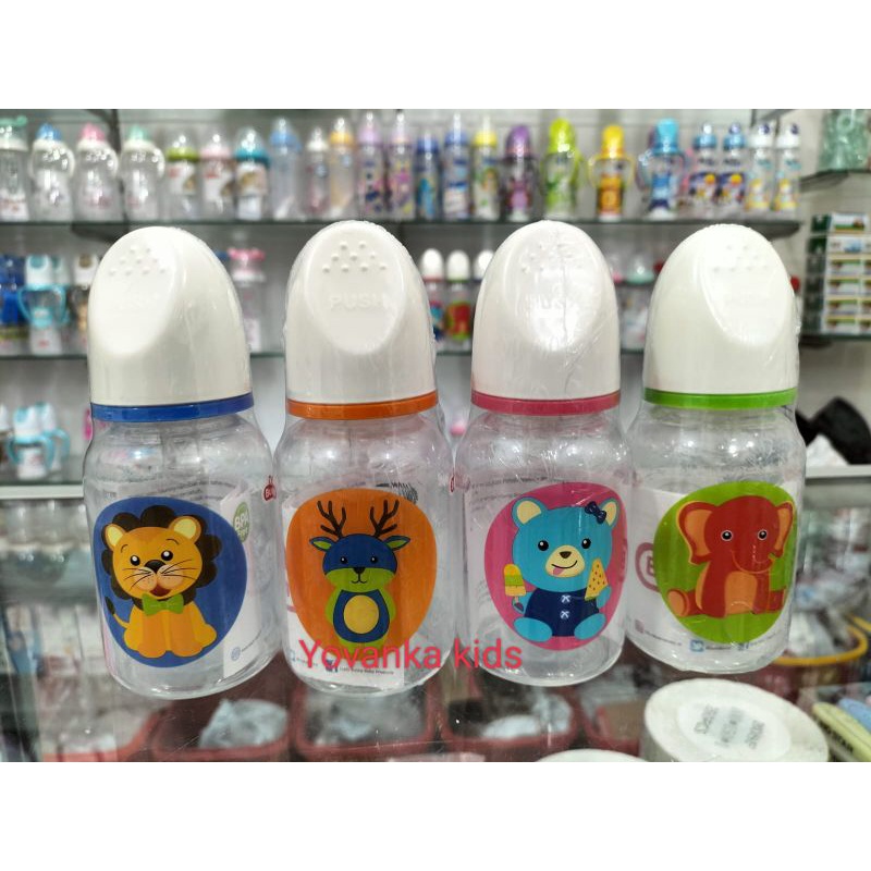 Botol Bunny Karakter Lucu BPA Free 250Ml/125Ml/60Ml ADB 2415/ADB1215/ADB6015