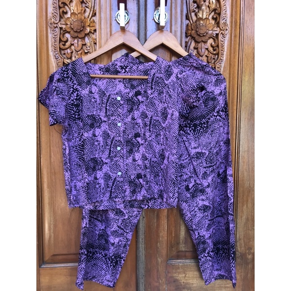 TERMURAH DI SHOPEE! SET CACA BUSUI-NEW PHITON Ungu