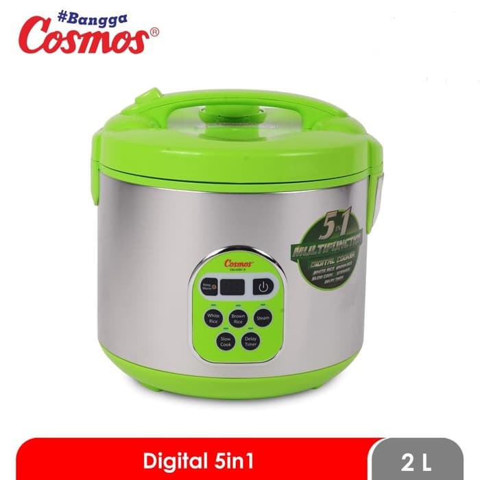 Cosmos Digital Rice Cooker 2 L CRJ-2301 D - Garansi Resmi 1 Tahun