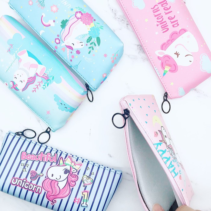 

Tempat pensil unicorn rainbow Pelangi - MH