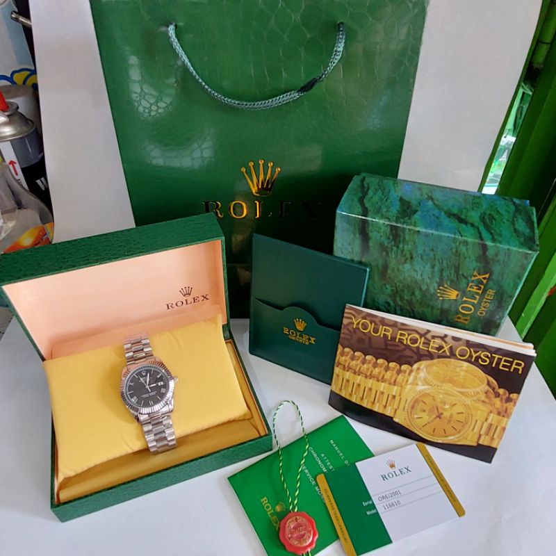 JAM TANGAN ROLEX 1 SET TAHAN AIR