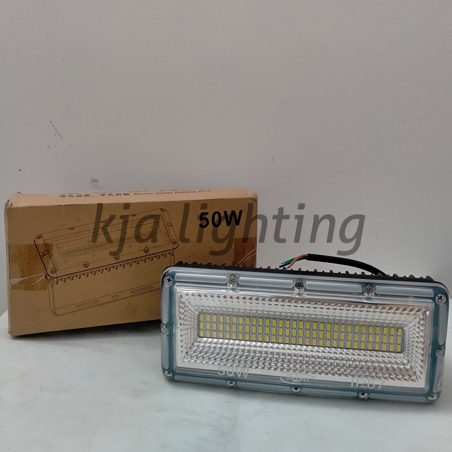 LAMPU KAP SOROT LED PANJANG 50W 50 WATT IP 67