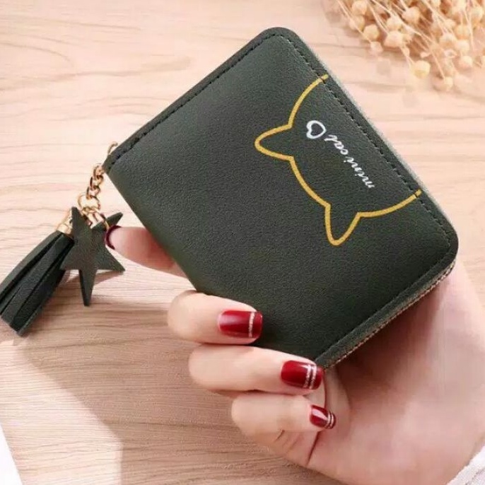 Medan Termurah KD31 Korean style Dompet cantik dompet trendy wanita import